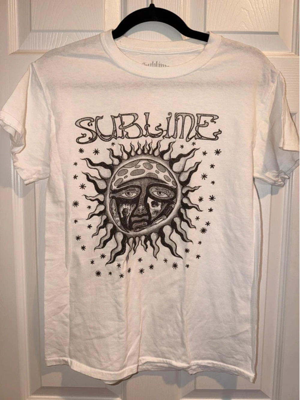 Sublime White Sun Graphic Band T-Shirt – Men’s Small